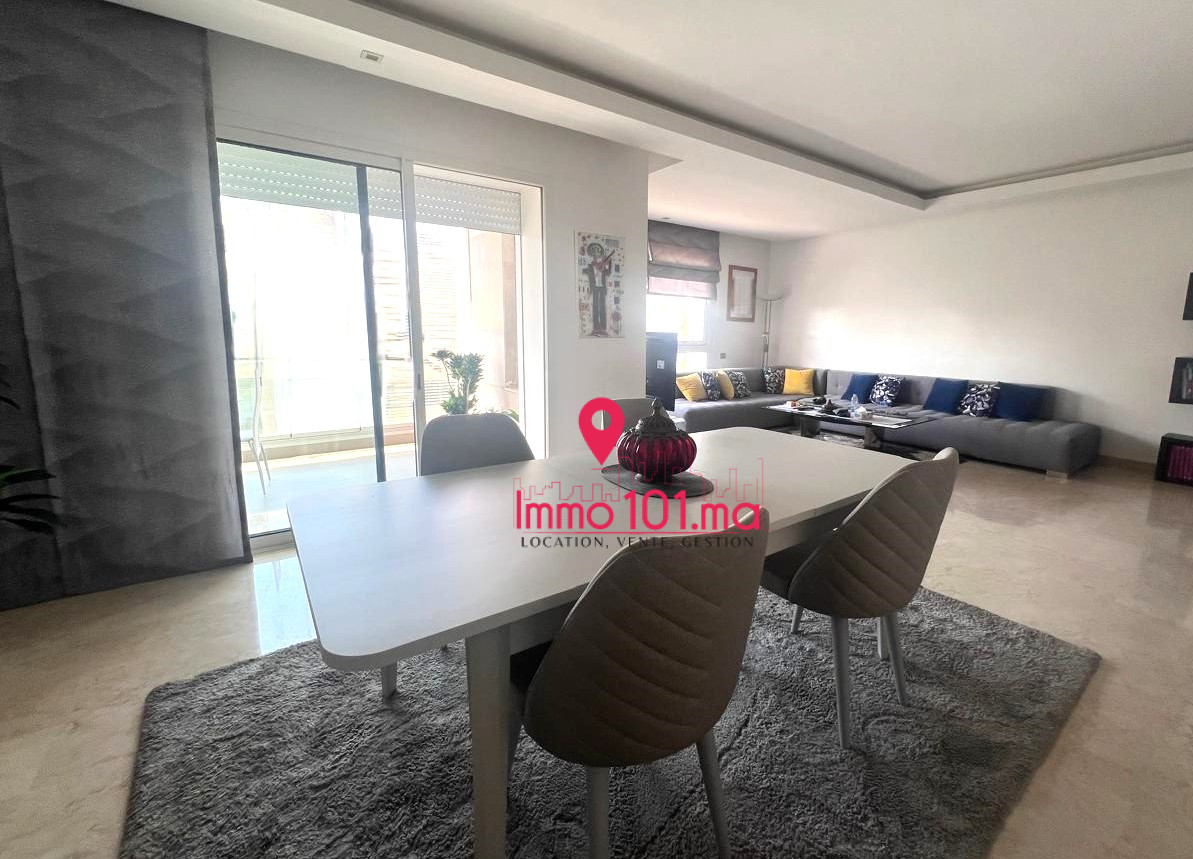 Location appartement meublé à l’Orangeraie du Souissi ZLLAM1829